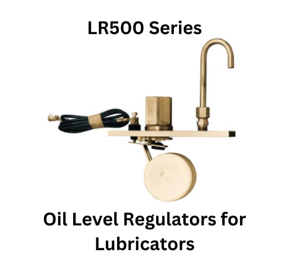   LR-500 oil level regulators by FW Murphy, ensuring precise lubrication levels for enhanced equipment performance.